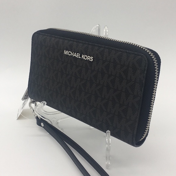 Michael Kors Jet Set Travel Phone Wallet Wristlet - Picture 1 of 8